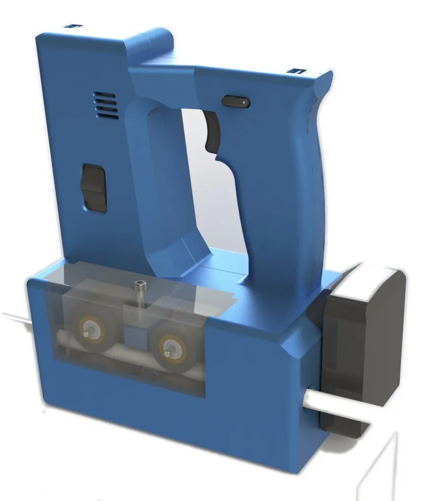 Drill-powered tube push-puller
